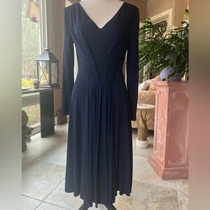 Armani Collezioni Navy Dress, size 10.